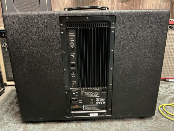 Friedman ASC-12 2-Way 500-Watt 12" Powered Guitar Amp Modeler Cabinet 2017 - 2019 - Black used