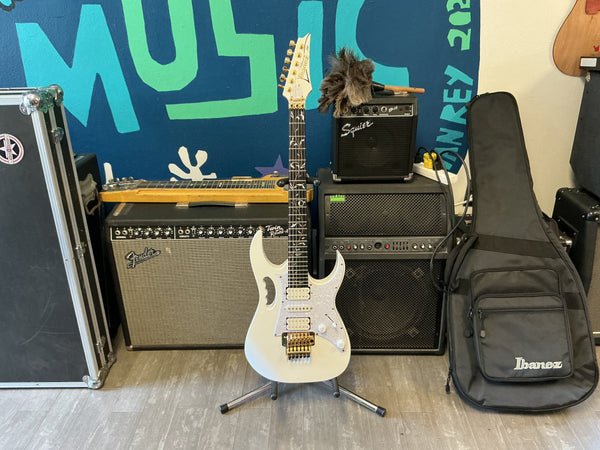 Ibanez JEM7VP-WH Steve Vai Premium Signature 2019 - Present - White used