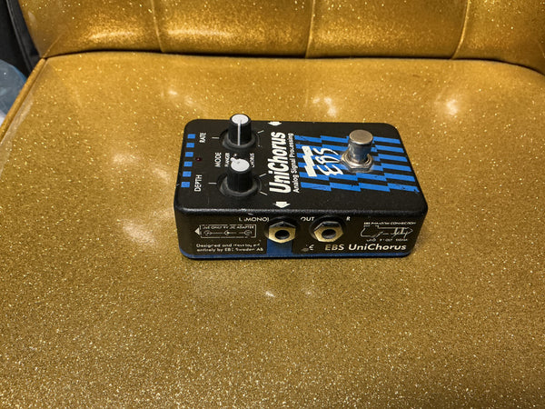 EBS UniChorus Analog Signal Processing Pedal 2010s - Black used