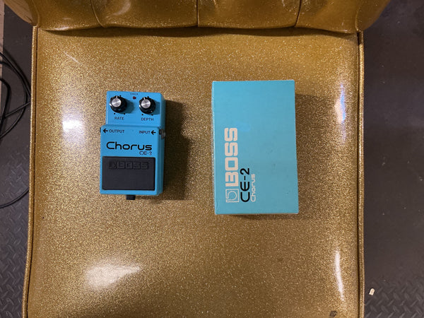 Boss CE-2 Chorus (Black Label) 1979 - 1984 - Blue used