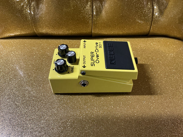 Boss SD-1 Super OverDrive (Silver Label) 1997 - Present - Yellow used