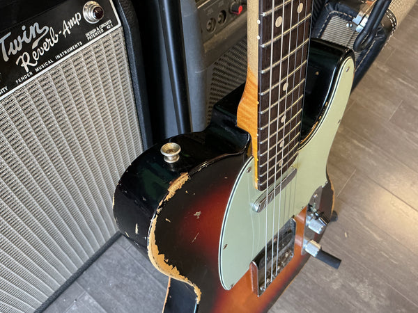 Fender Telecaster Custom shop 2017 - Aged 3 Tone Sun Burst Limited Edition NAMM ‘63 
used