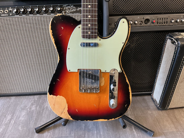 Fender Telecaster Custom shop 2017 - Aged 3 Tone Sun Burst Limited Edition NAMM ‘63 
used