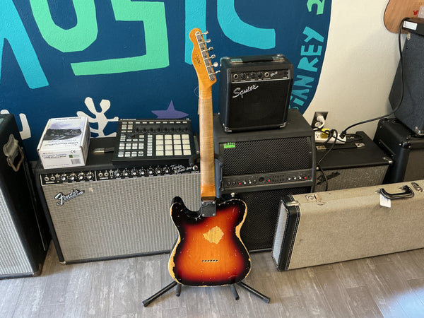 Fender Telecaster Custom shop 2017 - Aged 3 Tone Sun Burst Limited Edition NAMM ‘63 
used