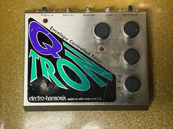 Electro-Harmonix Q-Tron Envelope Filter 1996 - 2008 - Silver / Black / Teal used