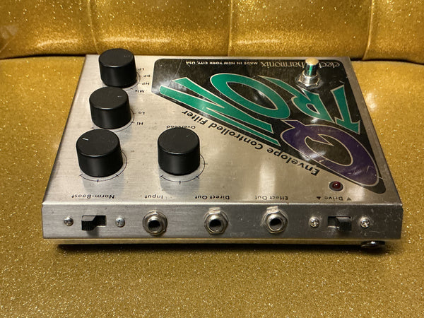 Electro-Harmonix Q-Tron Envelope Filter 1996 - 2008 - Silver / Black / Teal used