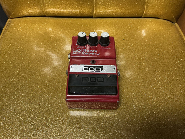 DOD FX45 Stereo Reverb 1985 - Red used