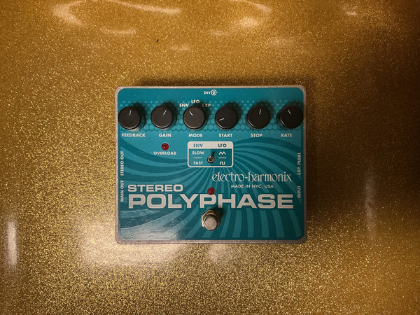 Electro-Harmonix Stereo Polyphase 2008 - 2016 - Blue used