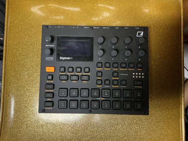 Elektron Digitakt II 2024 - Present - Black used