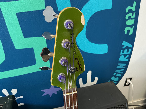 Squier Classic Vibe '60s Jazz Bass 2024 - Present - Olive used Owned by Brad Houser of The New Boheimians