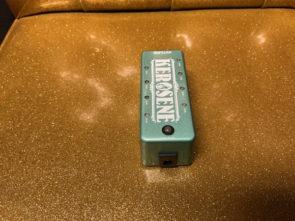 Outlaw Effects Kerosene Mini Power Supply/Cables 2010s - Teal used