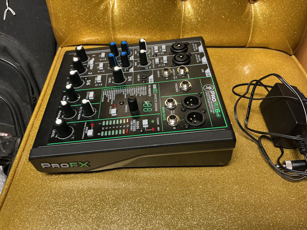 Mackie ProFX6v3 6-Channel Effects Mixer 2020 - Present - Dark Gray used