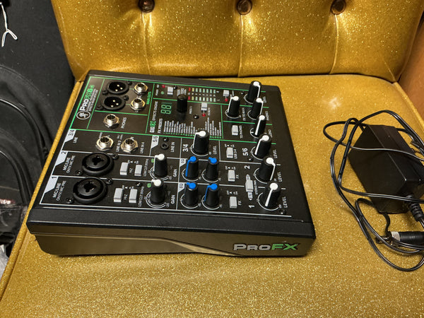 Mackie ProFX6v3 6-Channel Effects Mixer 2020 - Present - Dark Gray used