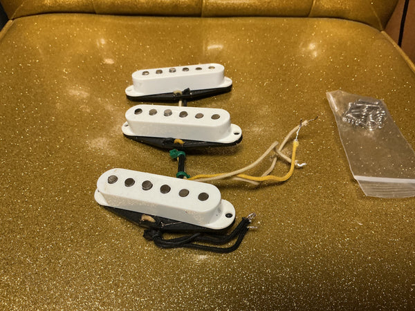 David Allen Pickups Tru 54 Strat  2020’s - Cream