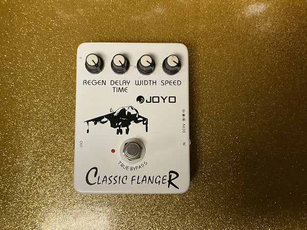 Joyo JF-07 Classic Flanger 2010s - White used