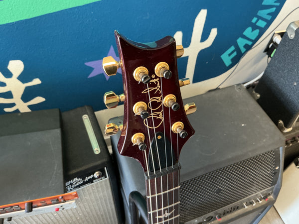PRS Custom 22 Tremolo 10-Top 2002 - 2020 - Fire Red Burst