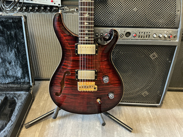 PRS Custom 22 Tremolo 10-Top 2002 - 2020 - Fire Red Burst