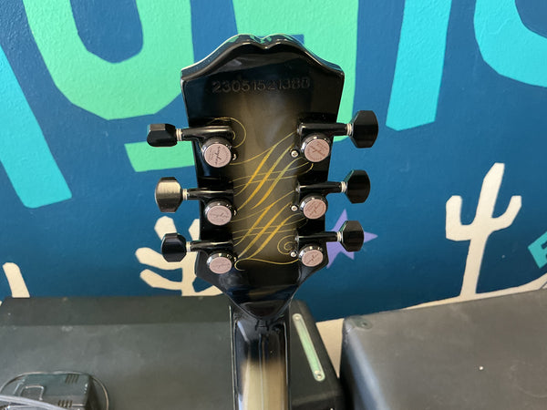 Epiphone Adam Jones Signature Art Series Les Paul Custom 2023 - Julie Heffernan's "Self Portrait as Not Dead Yet" / Silverburst