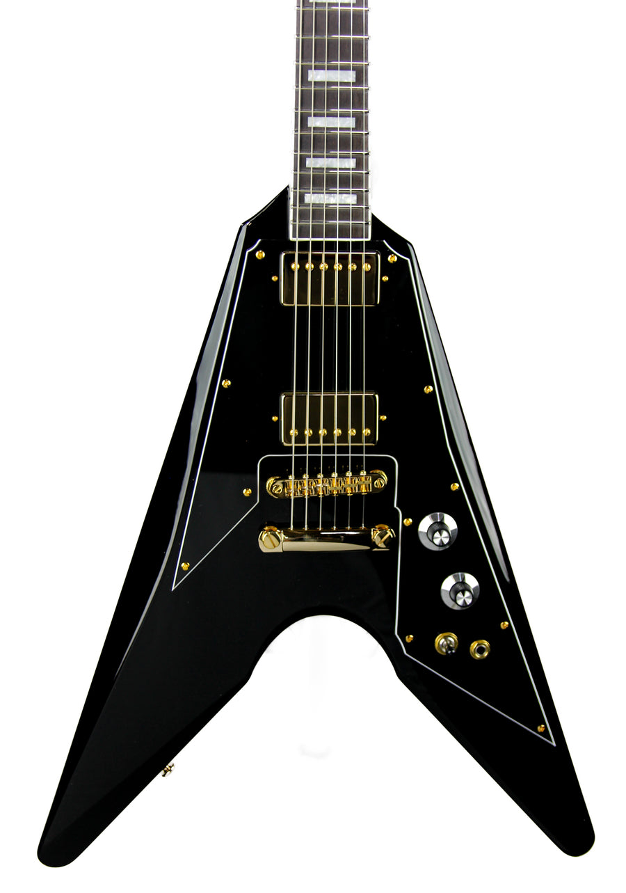 Dunable Asteroid DE - Gloss Black / Gold Hardware / Pearl Block