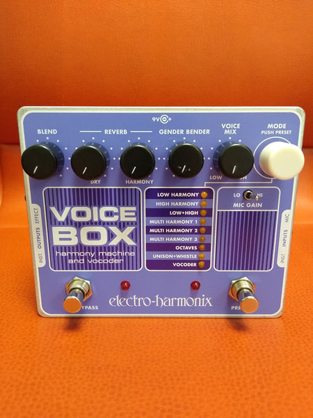 Electro-Harmonix Voice Box used
