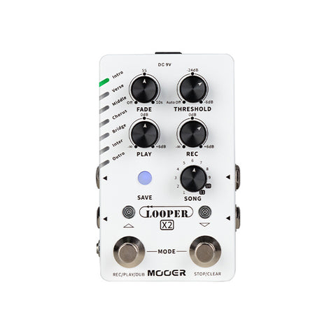 Mooer Looper X2 Stereo Looper Pedal