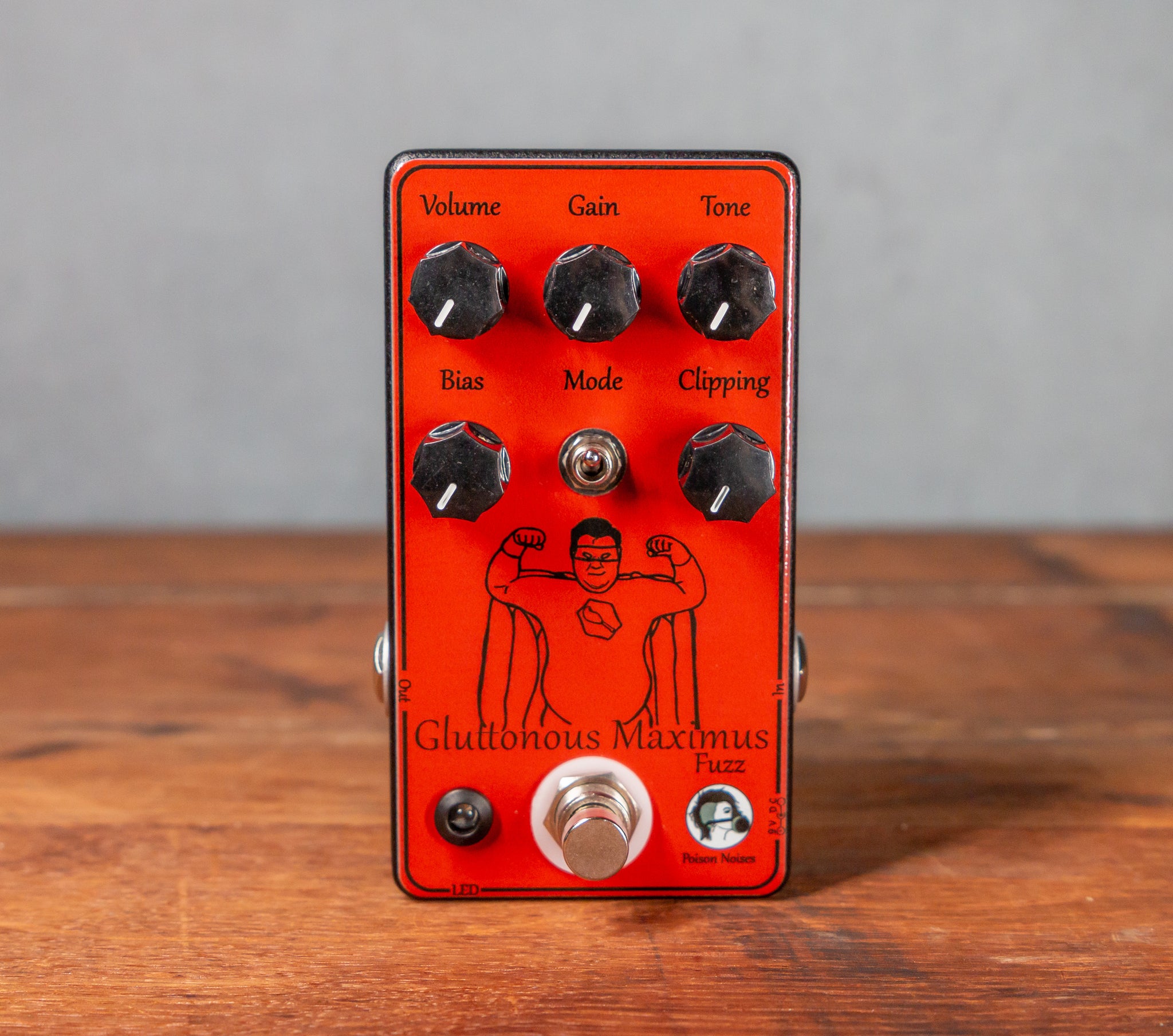 charlie pedals fuzz Poison Noises Gluttonous Maximus