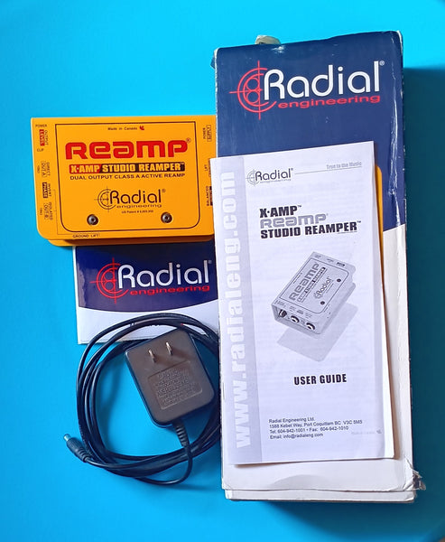 Radial Engineering X Amp Studio Reamper used