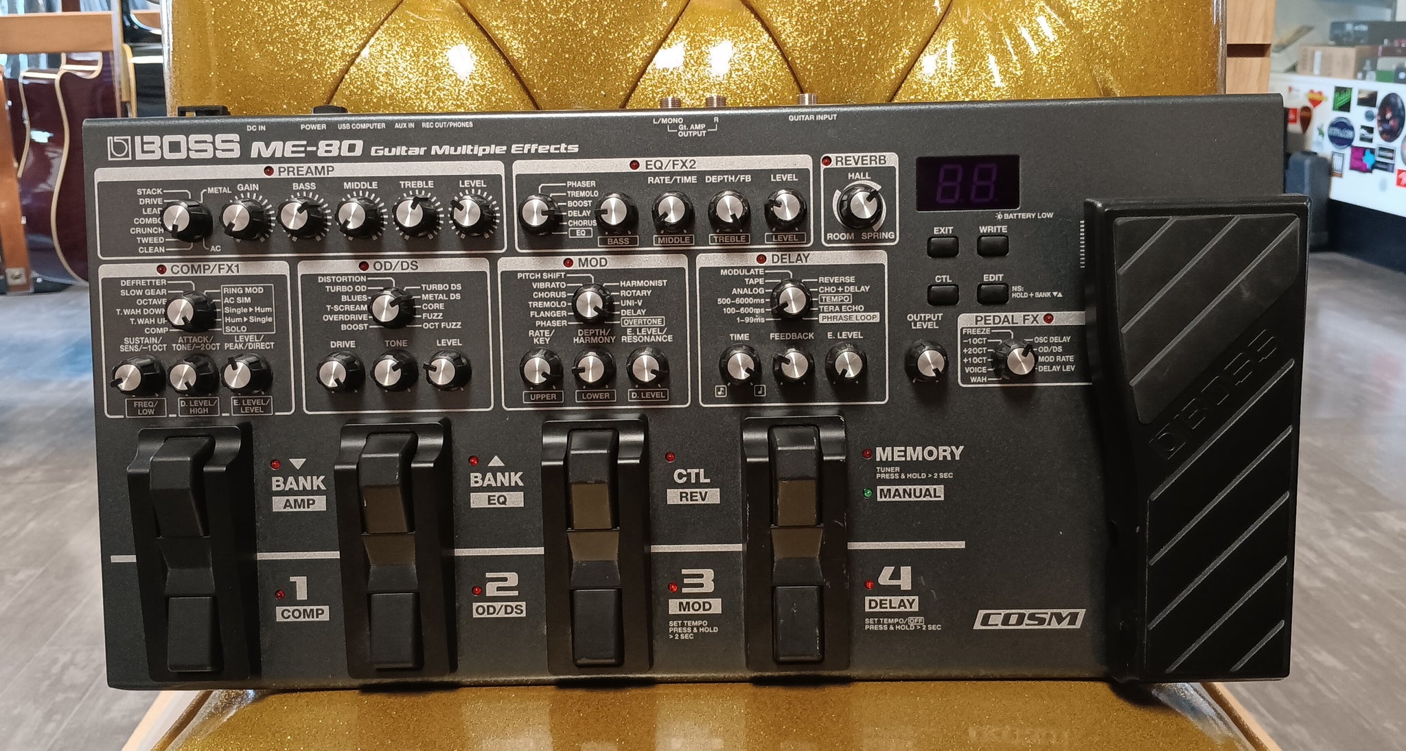 Boss ME-80 Multi Effect Unit used