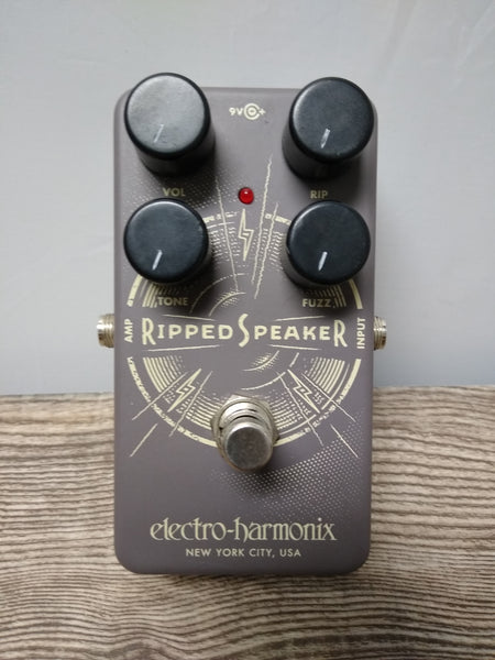 Electro-Harmonix Ripped Speaker used