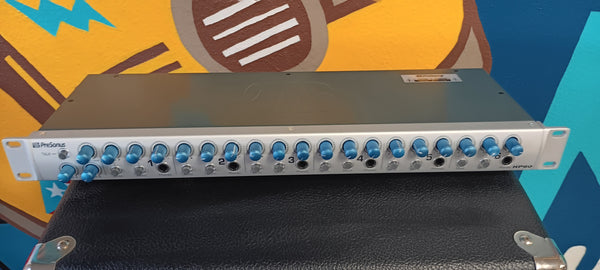 PreSonus HP60 6-Channel Headphone Amplifier/Mixer Silver used