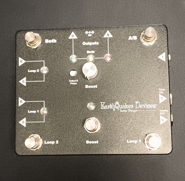 Earthquaker Devices Swiss Things Pedalboard Reconciler used
