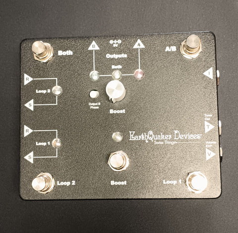 Earthquaker Devices Swiss Things Pedalboard Reconciler used