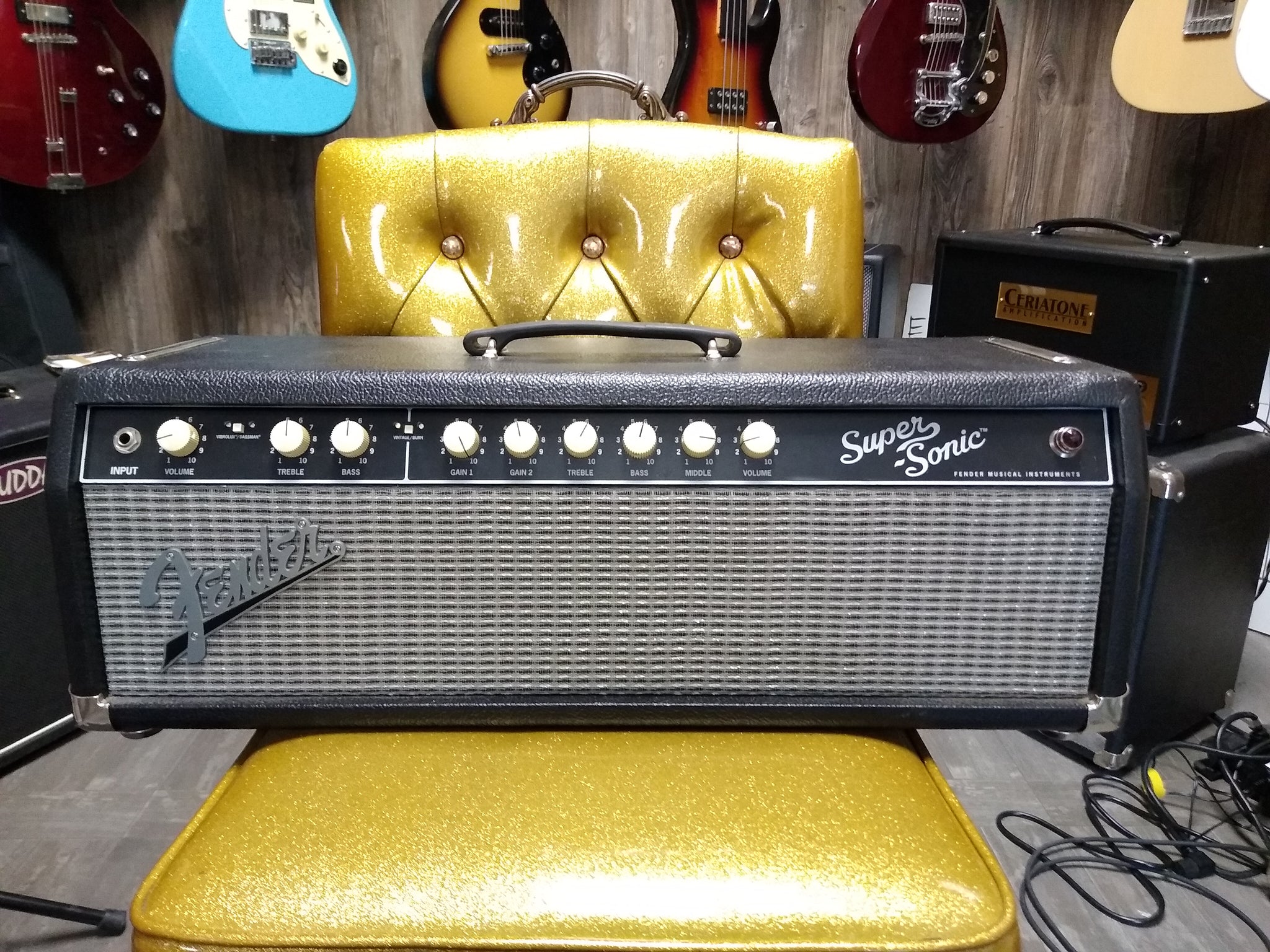 Fender Super Sonic 60 Amplifier Head used