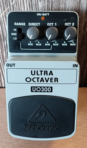 Behringer UO300 Ultra Octaver used