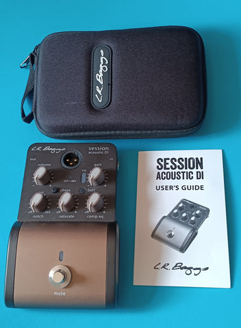 L.R. Baggs Session Acoustic DI used