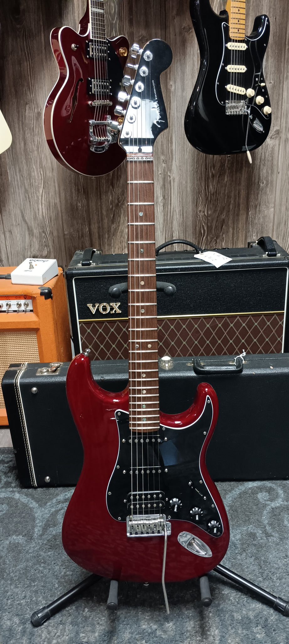 Fender American Deluxe HSS Stratocaster Mahogany 2009 used