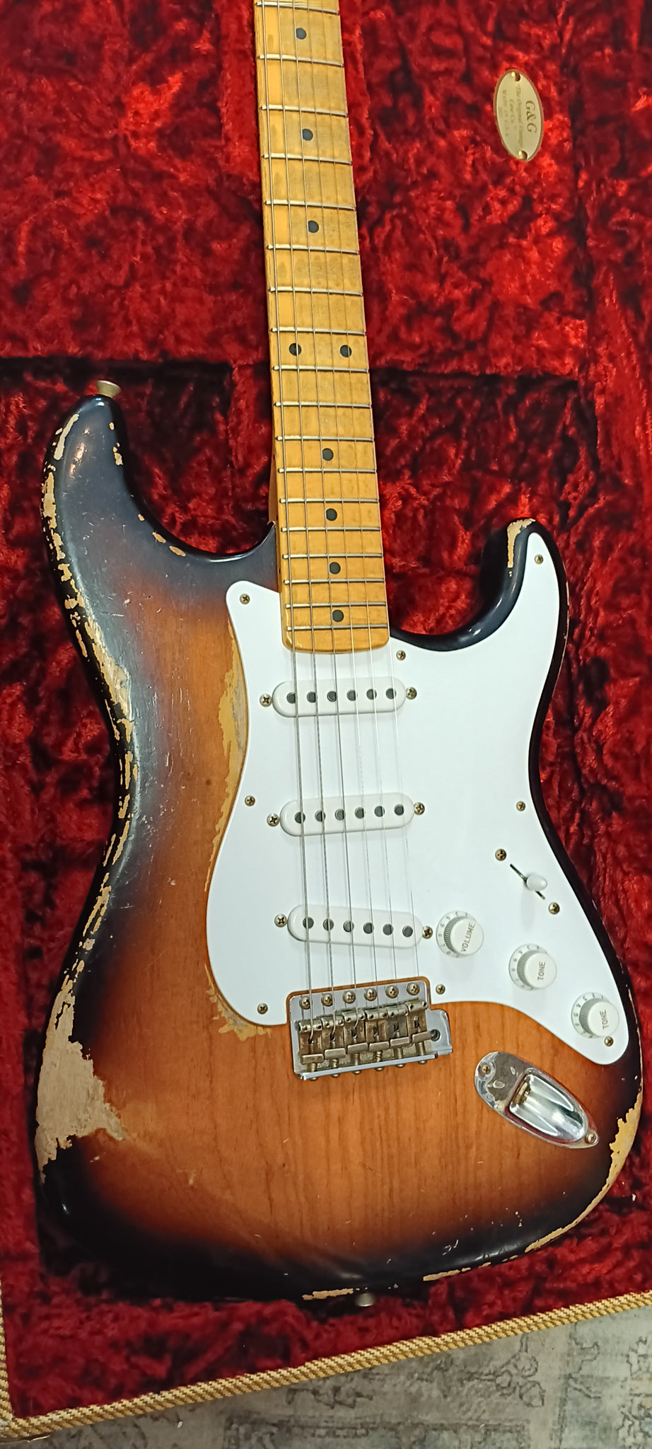 Fender Custom Shop Master Built (Todd Krause) 54 Strat HVY REL MBTK 2021 used