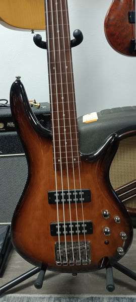 Ibanez Soundgear SR375EF 5-String Fretless Bass used