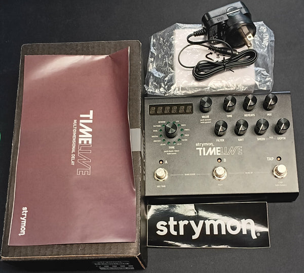Strymon Timeline Limited Midnight Edition used