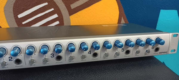 PreSonus HP60 6-Channel Headphone Amplifier/Mixer Silver used