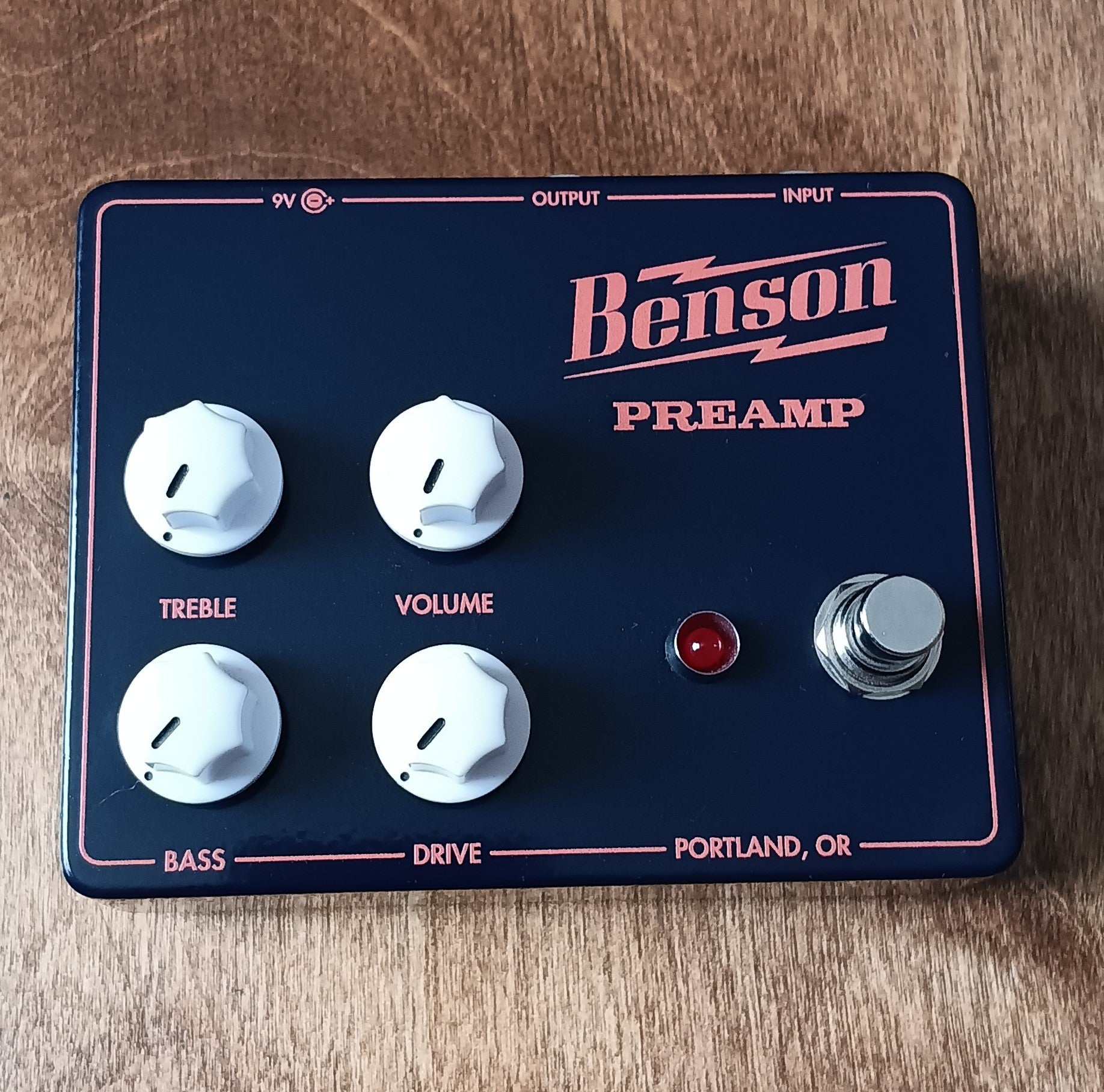 Benson Amps Preamp used