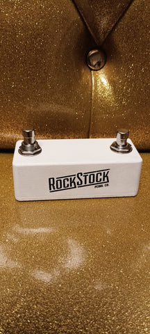 Rock Stock Dual Switch Auxillary Pedal used