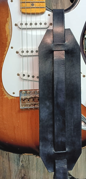 Ellas Leather Handmade Guitar Strap (STYLE 2)