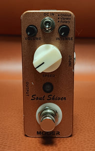 Mooer Soul Shiver Modulation pedal used