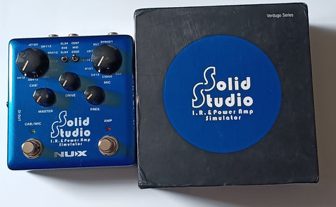 NUX Solid Studio IR & Power Amp Simulator used