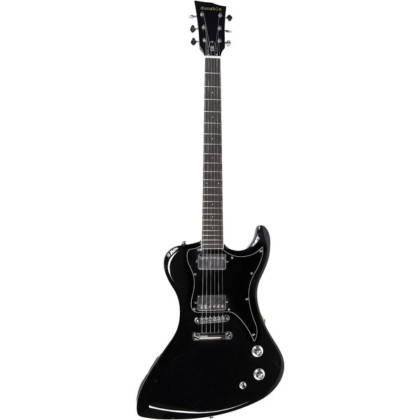 Dunable Guitars R2 DE Gloss Black - Chrome Hardware