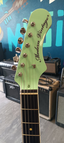 Modern Vintage MVT-64-SFG-RSW ’60s Vintage Guitar – Seafoam Green Finish