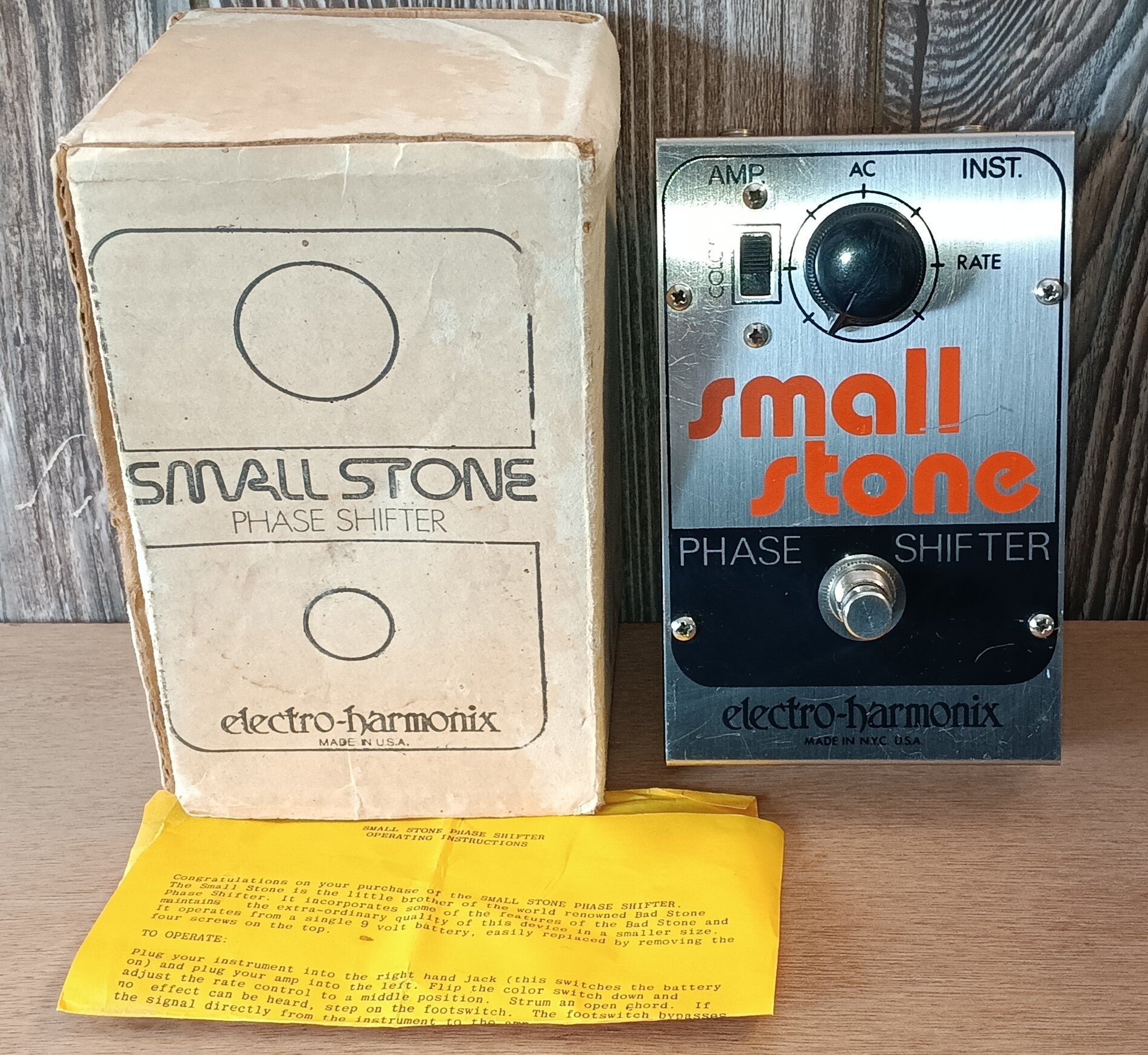 Electro-Harmonix Small Stone V2 Vintage 1970s used