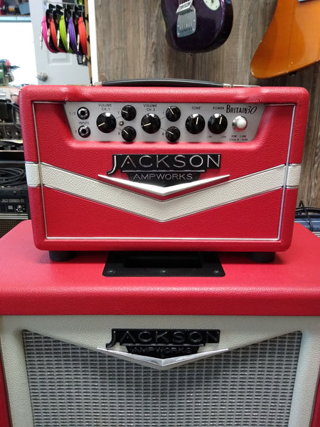 Jackson Ampworks Britain 30 Tube Amp Head and Ported 1x12 Cab used