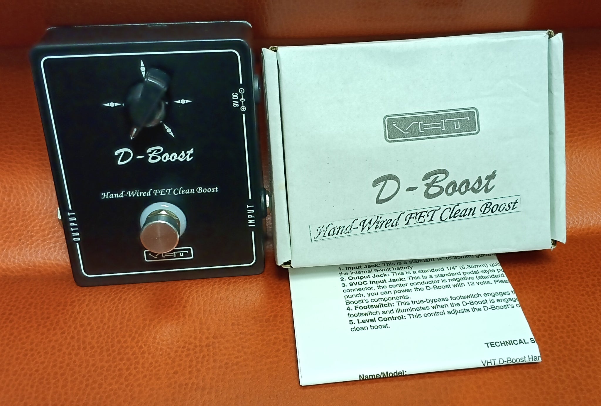 VHT D-Style Boost pedal used